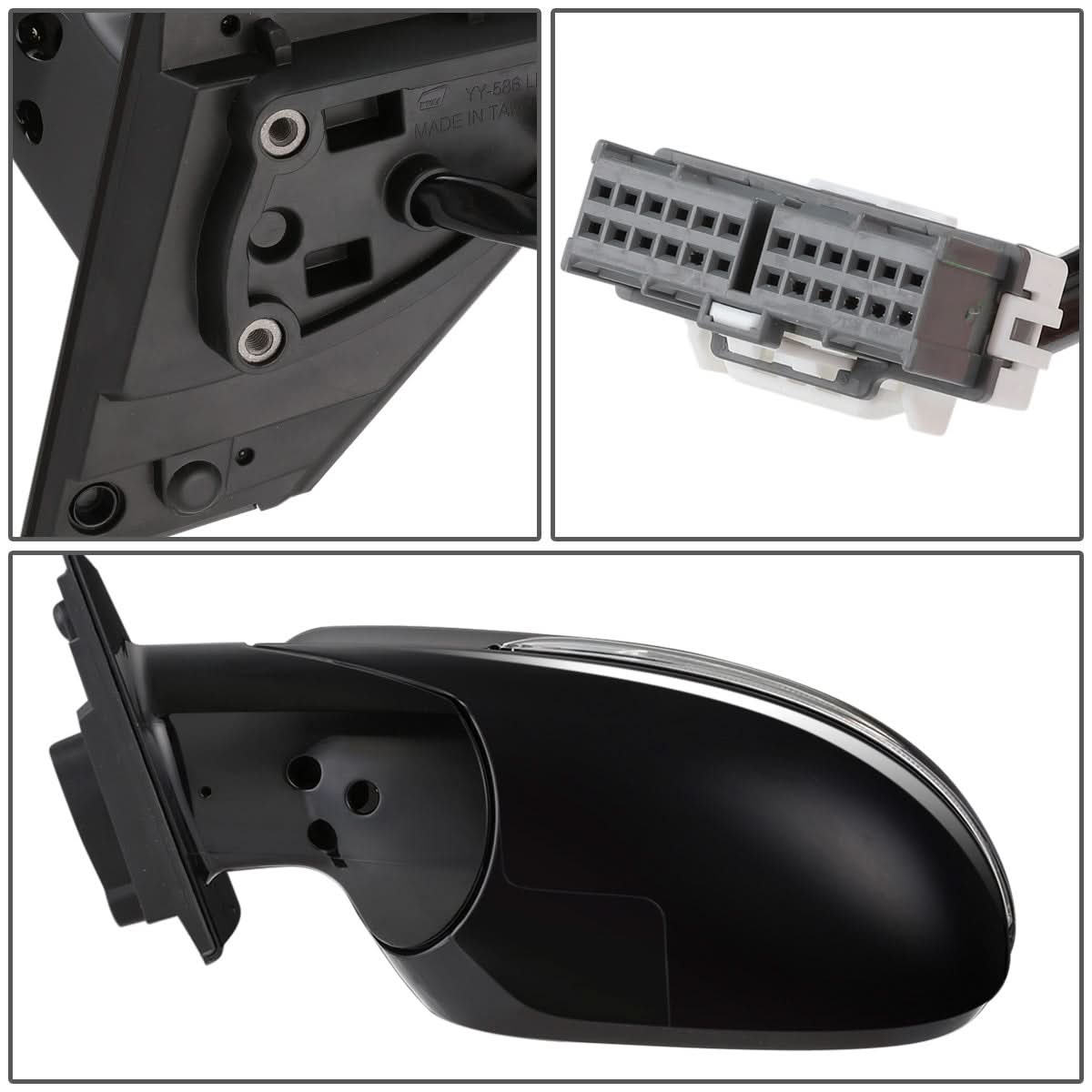 14-15 Kia Sorento OEM Style Power Folding Side Mirror Left