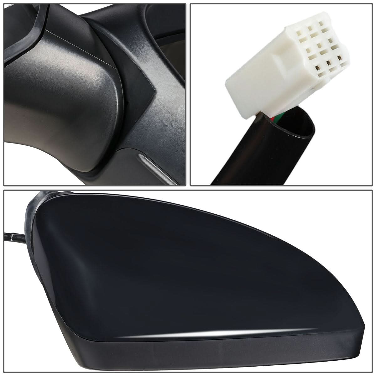 14-15 Mazda 3 OEM Style Powered Paintable Right Side Mirror
