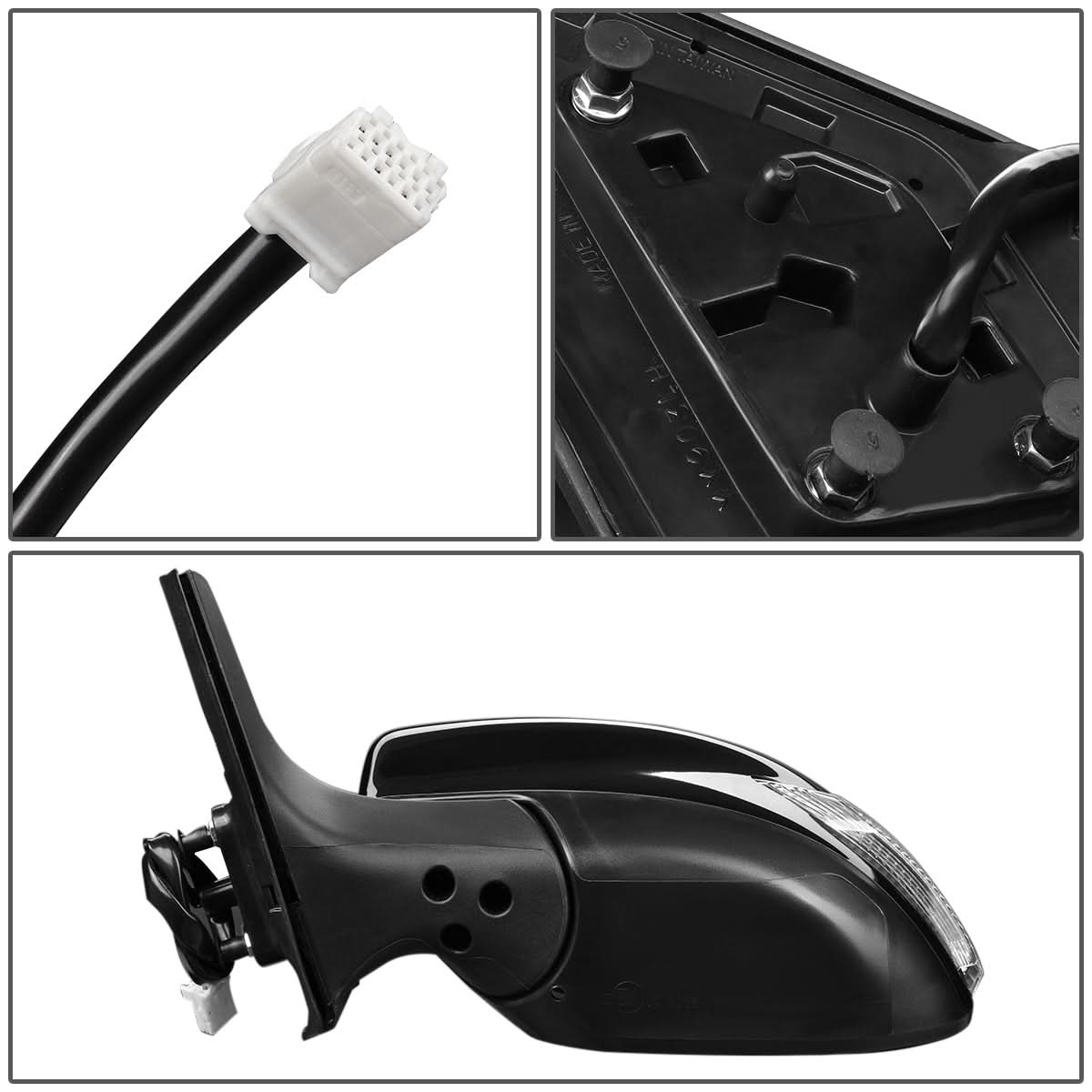 2013-2015 Nissan Sentra OEM Power Folding Side Mirror - Left