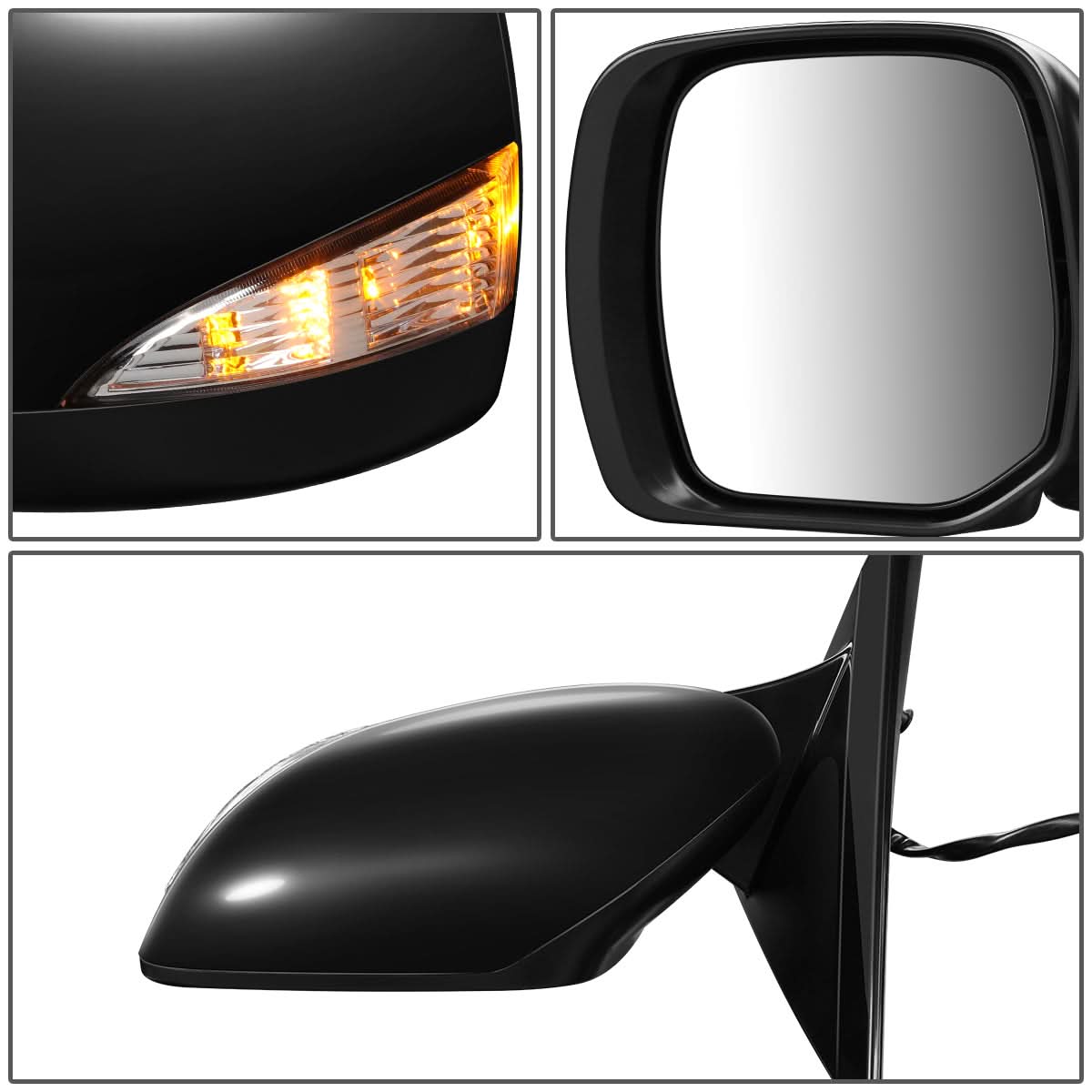 2016+ Nissan Titan Armada OEM Style Power Folding Side Mirror Left