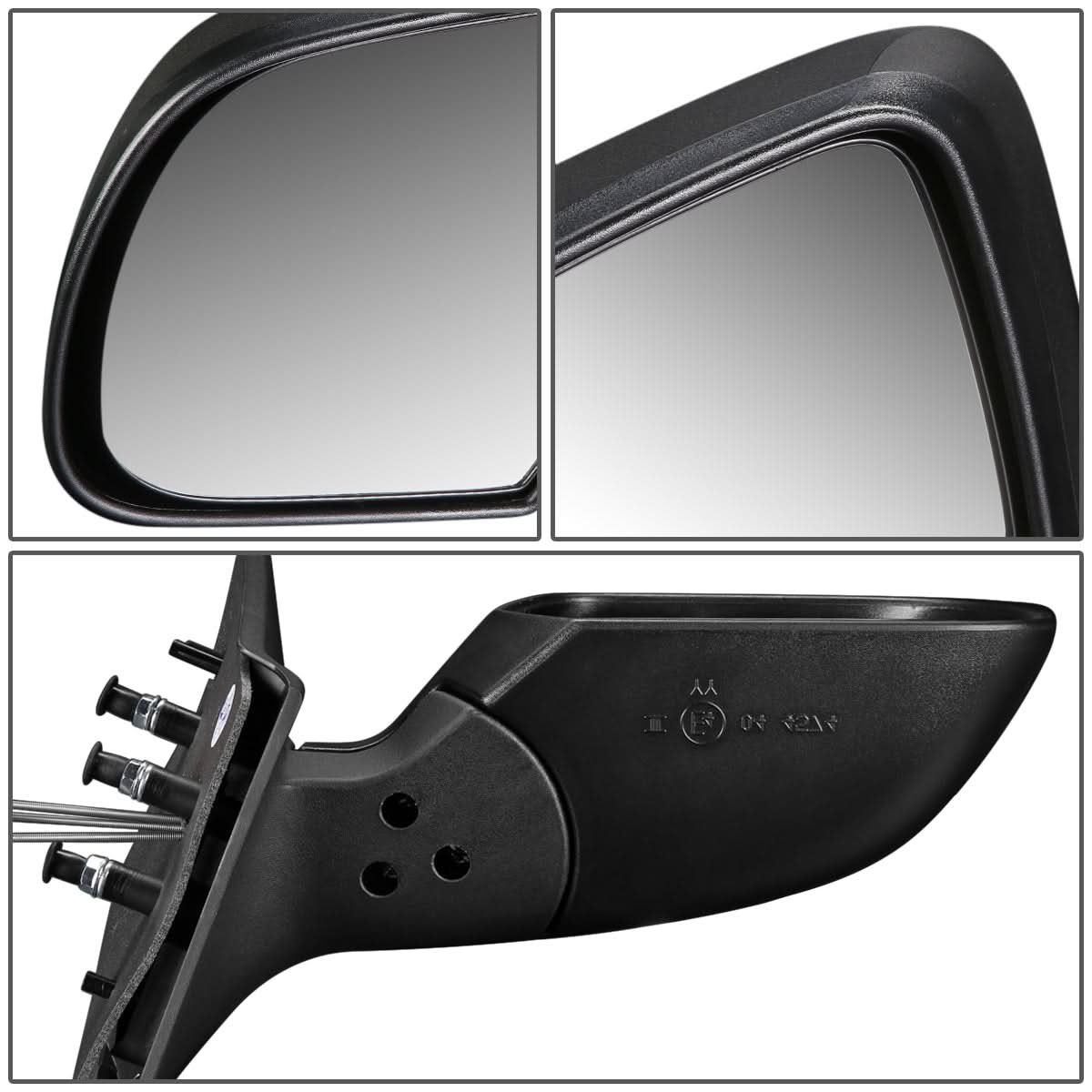 2012-2015 Nissan Versa OEM Style Right Side Mirror - Manual