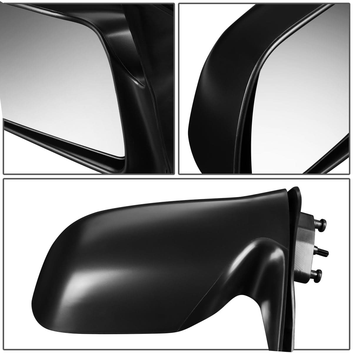 2001-2004 Toyota Tacoma OEM Style Manual Side Mirror - Paintable