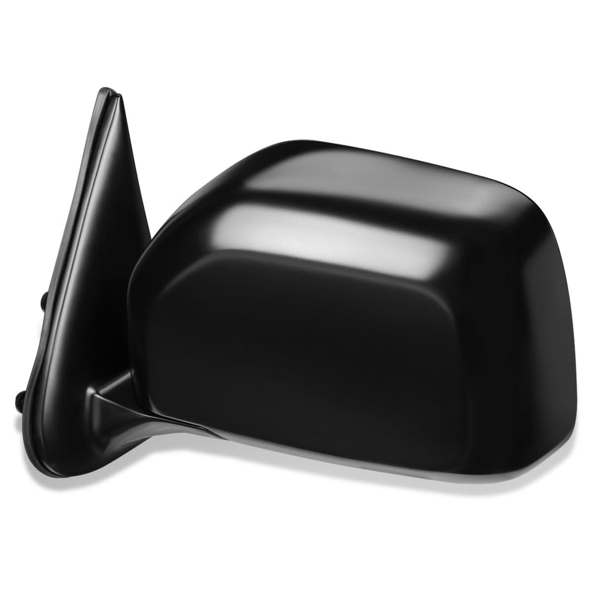 2000 Toyota Tacoma OEM Style Manual Side Mirror - Paintable Black Left