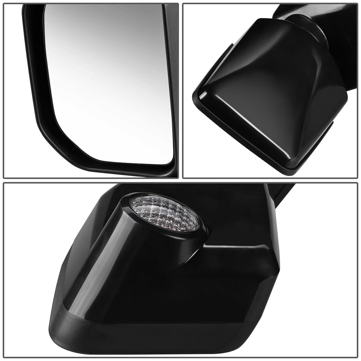 2007-2009 Toyota FJ Cruiser OEM Style Powered Side Mirror - Left