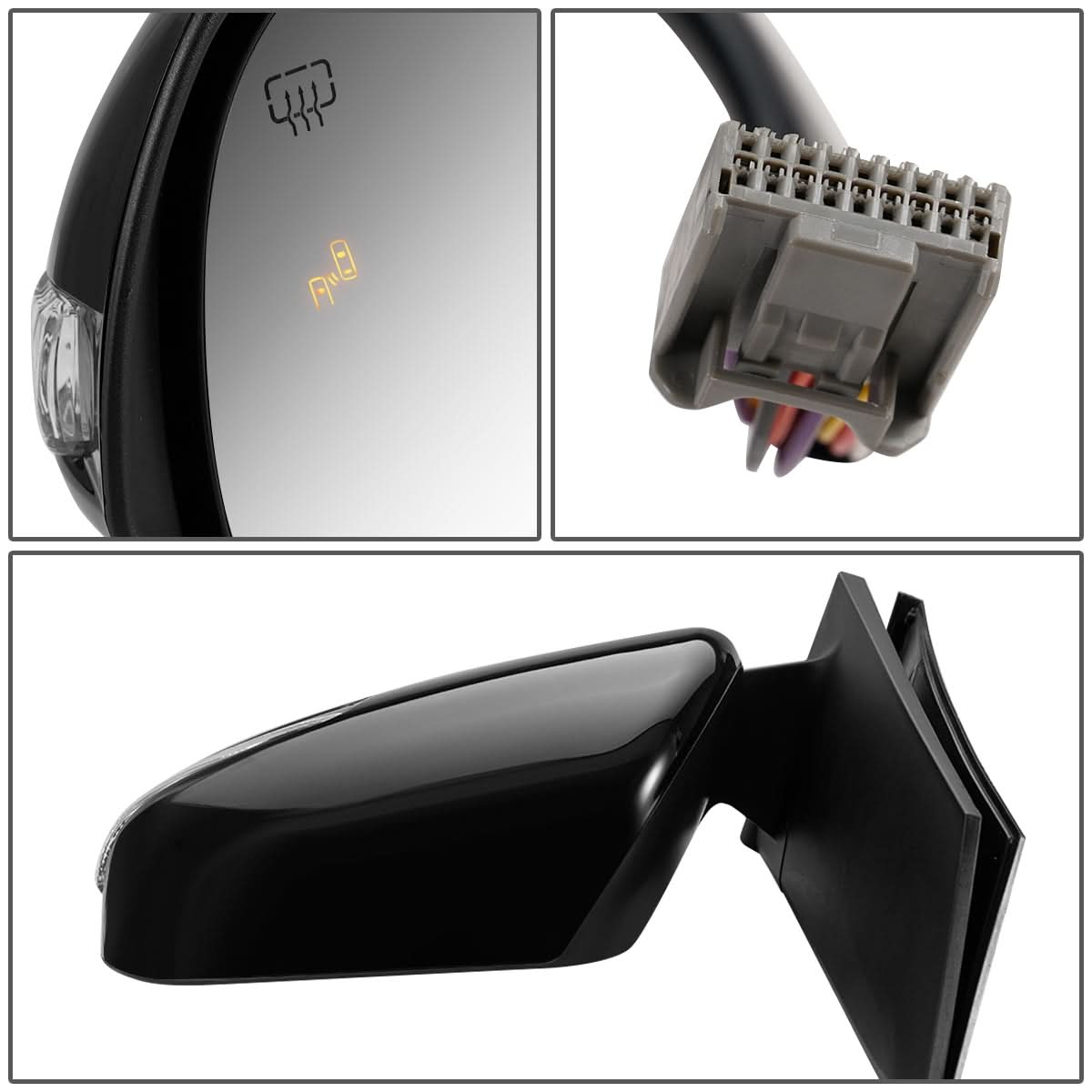 2011-2017 Toyota Sienna OEM Style Power Heated Mirror Left Side