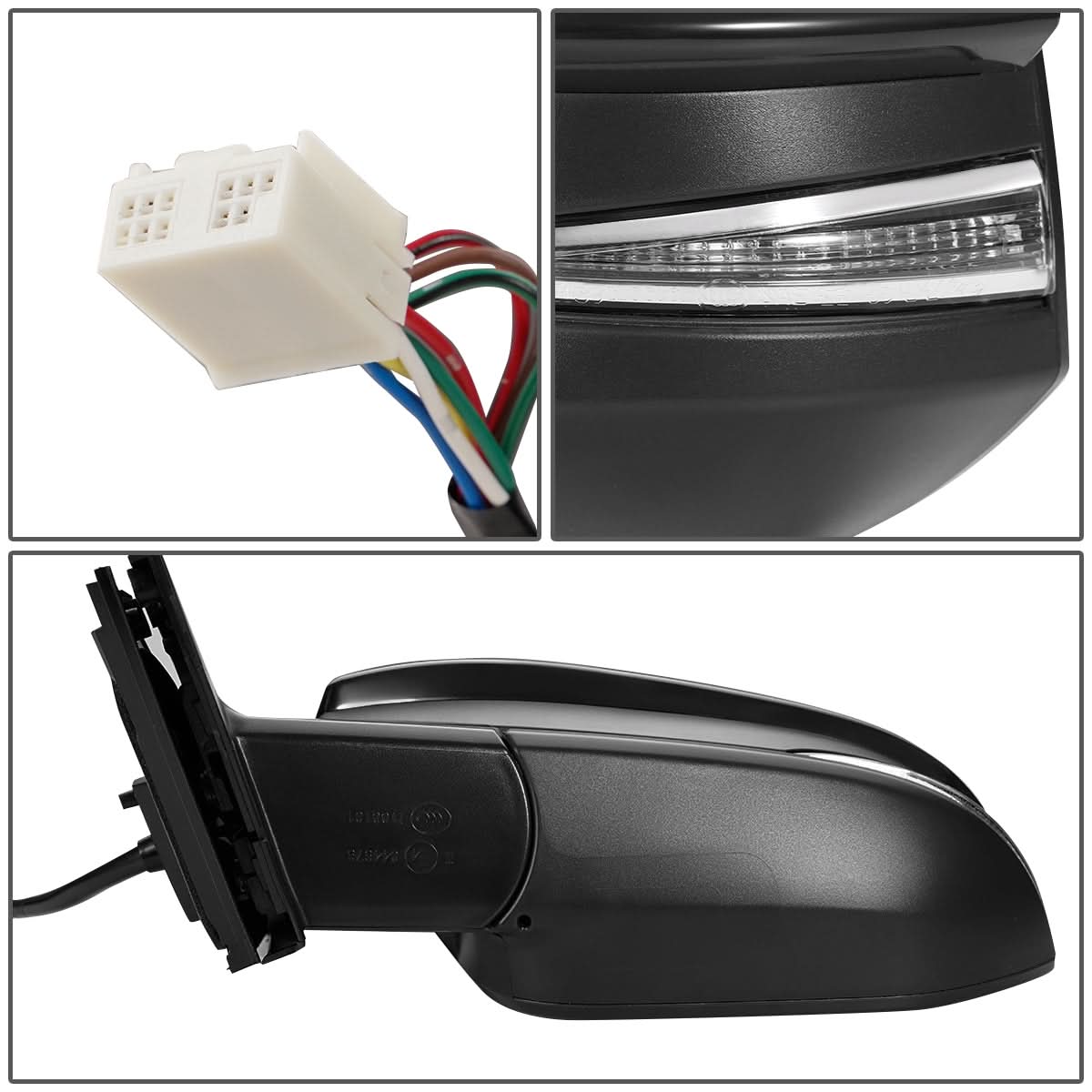 13-15 Toyota RAV4 OEM Style Power Heated Signal Mirror Left