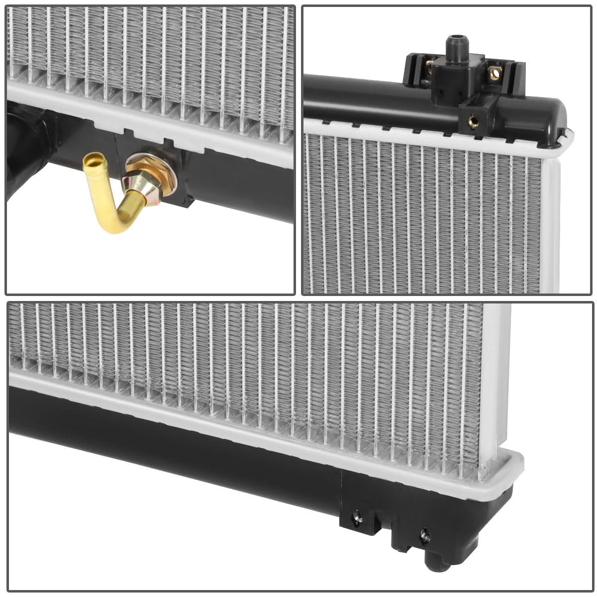 2009-2013 Suzuki Grand Vitara OEM Radiator - 2.4L Driver Side Outlet