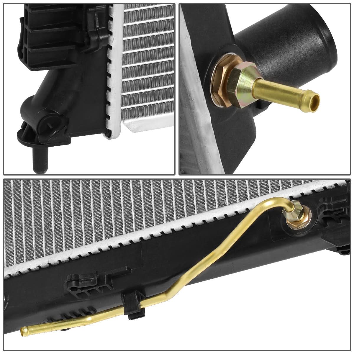 12-17 Dodge Attitude Hyundai Accent Kia Rio OEM Radiator 1.6L