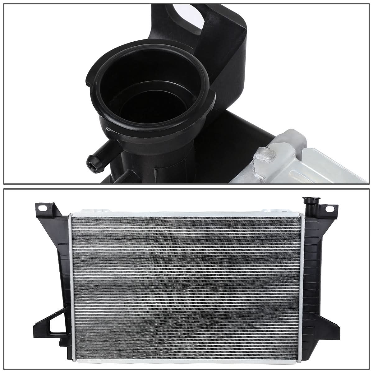 85-97 Ford Bronco F-150 F-250 F-350 OEM Radiator Auto No AC