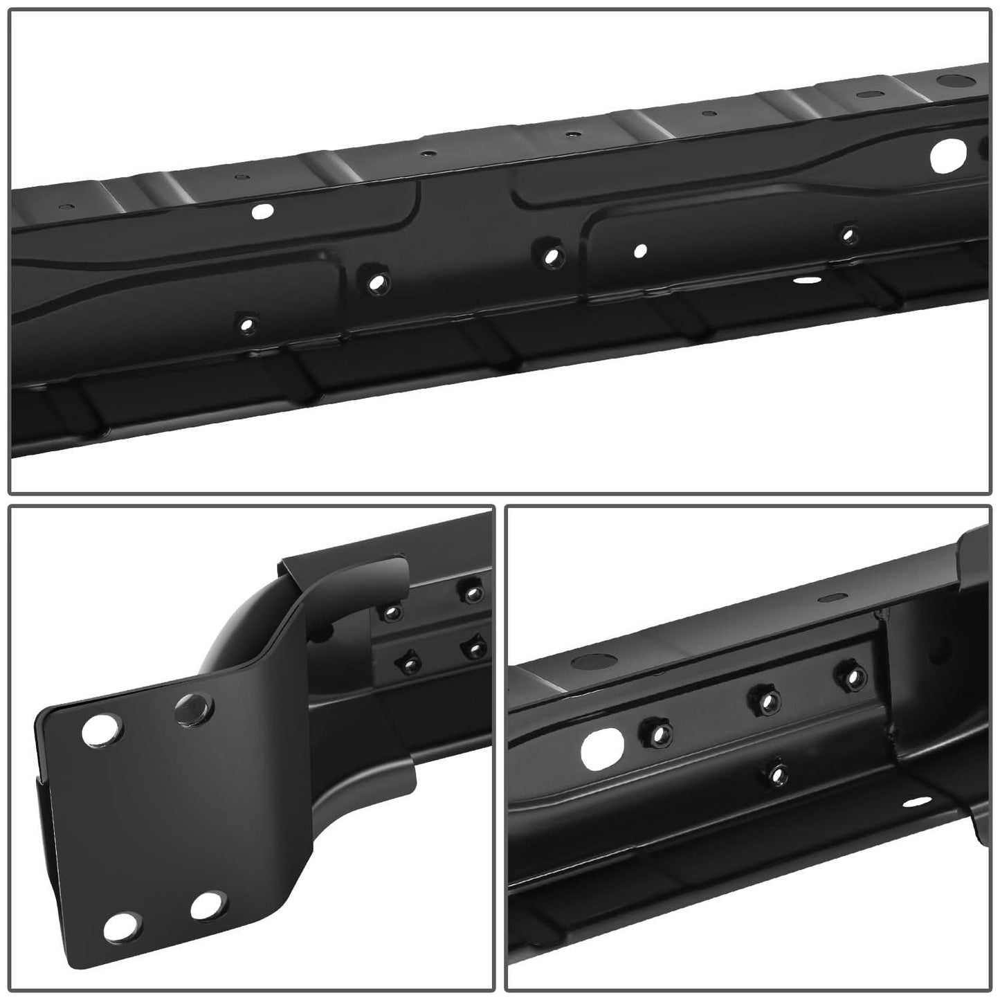 2017-2024 Nissan Titan Lower Radiator Support Steel Black