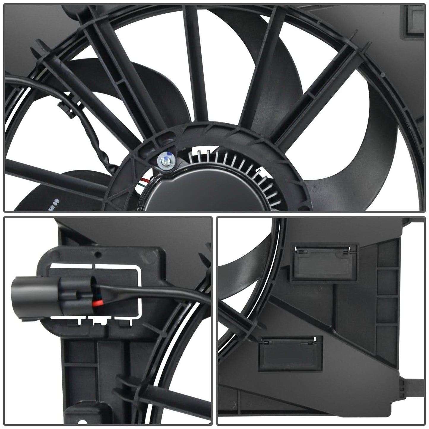 2020-2025 Chevrolet Trailblazer OE Style Radiator Fan Black