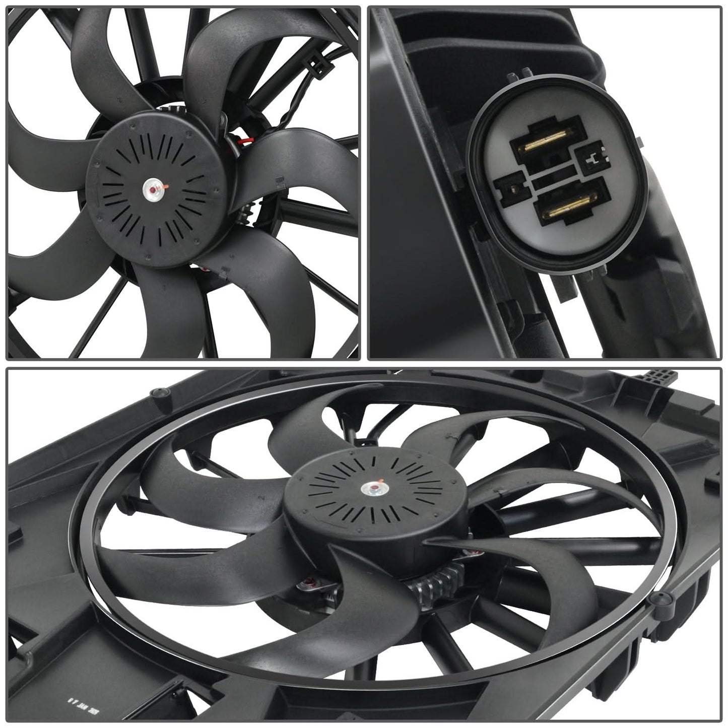 2020-2025 Chevrolet Trailblazer OE Style Radiator Fan Black