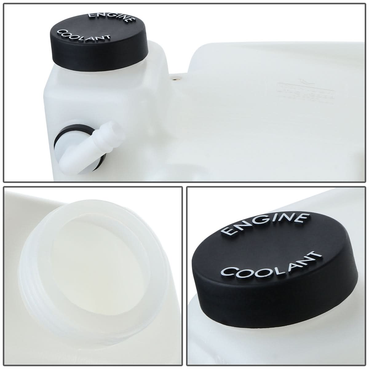 95-05 Chevrolet Blazer S10 GMC Jimmy Sonoma Coolant Recovery Tank White