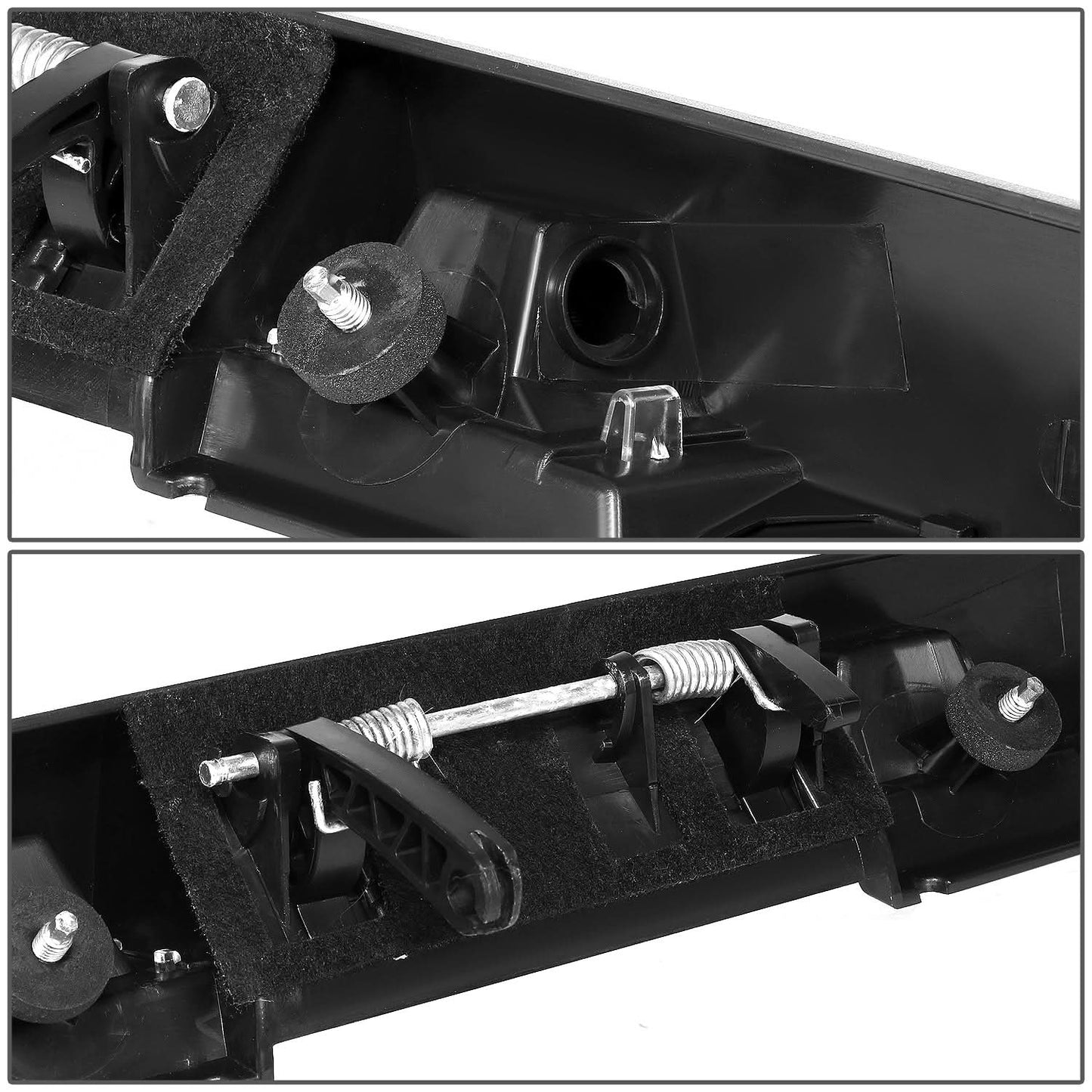 2005-2010 Jeep Grand Cherokee Door Handle Covers - Primered Black ABS