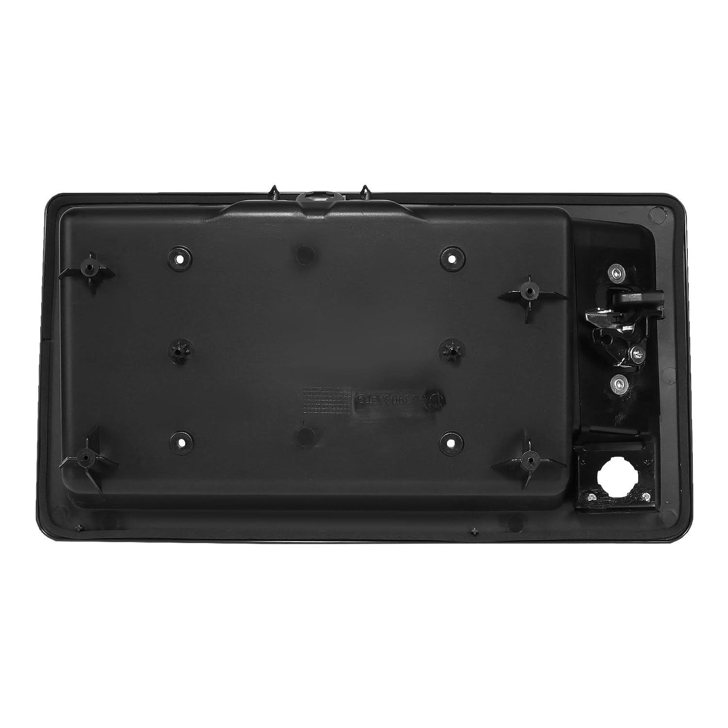 1992-2008 Ford E-Series Door Handle Covers - Smooth Black ABS
