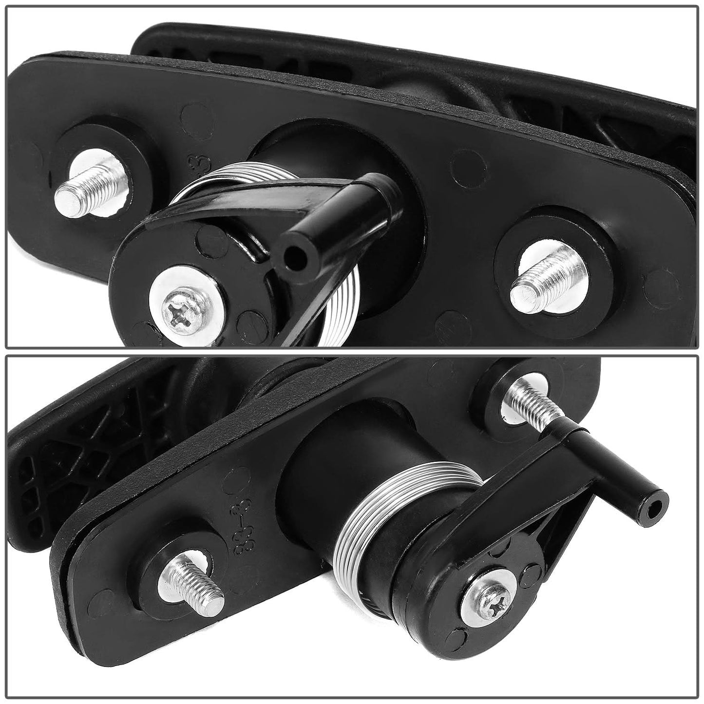 91-97 Ford Explorer Door Handle Covers - Matte Black ABS