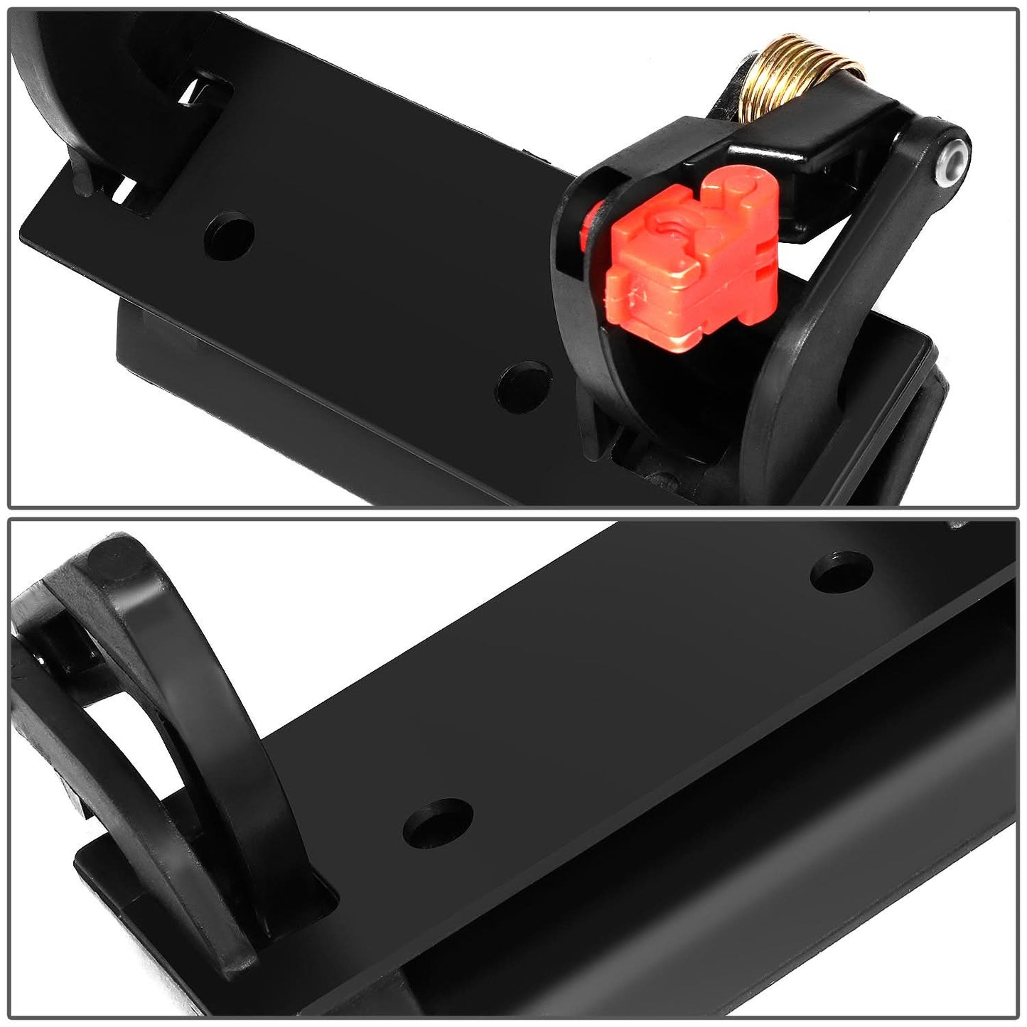 98-01 Ford Explorer/Mountaineer Door Handle Covers Smooth Black ABS