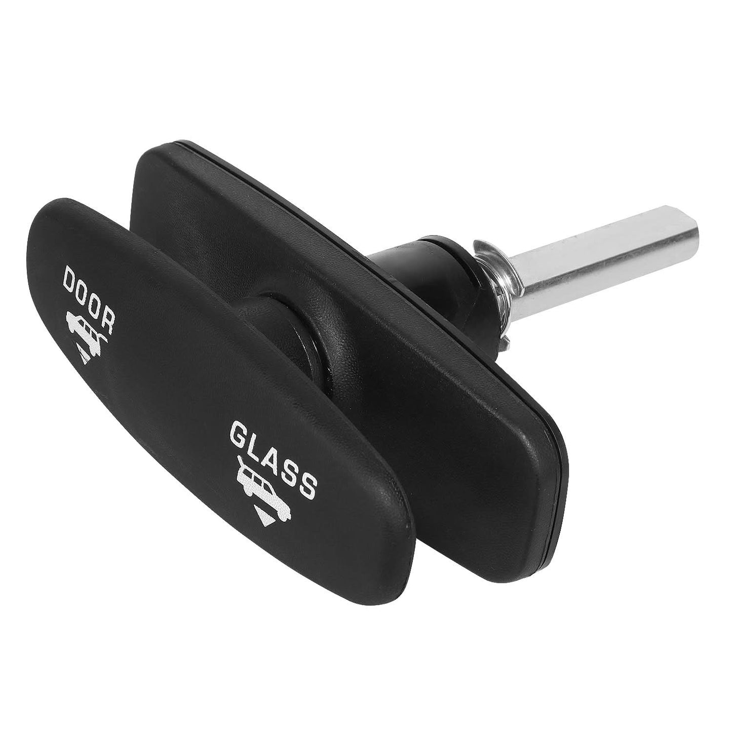 1997-2002 Ford Expedition Door Handle Covers - Smooth Black ABS