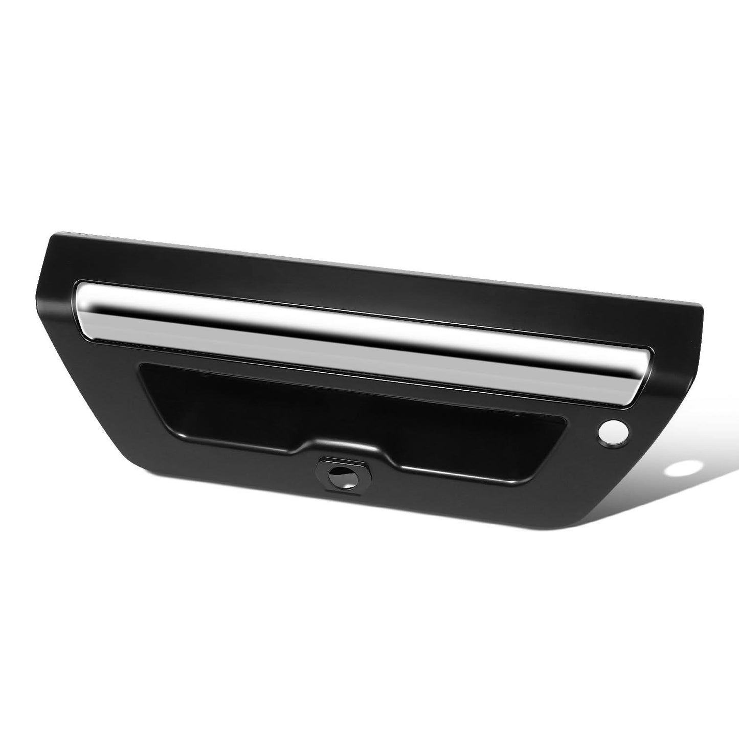2015-2020 Ford F-150 Door Handle Covers Smooth Black Chrome ABS