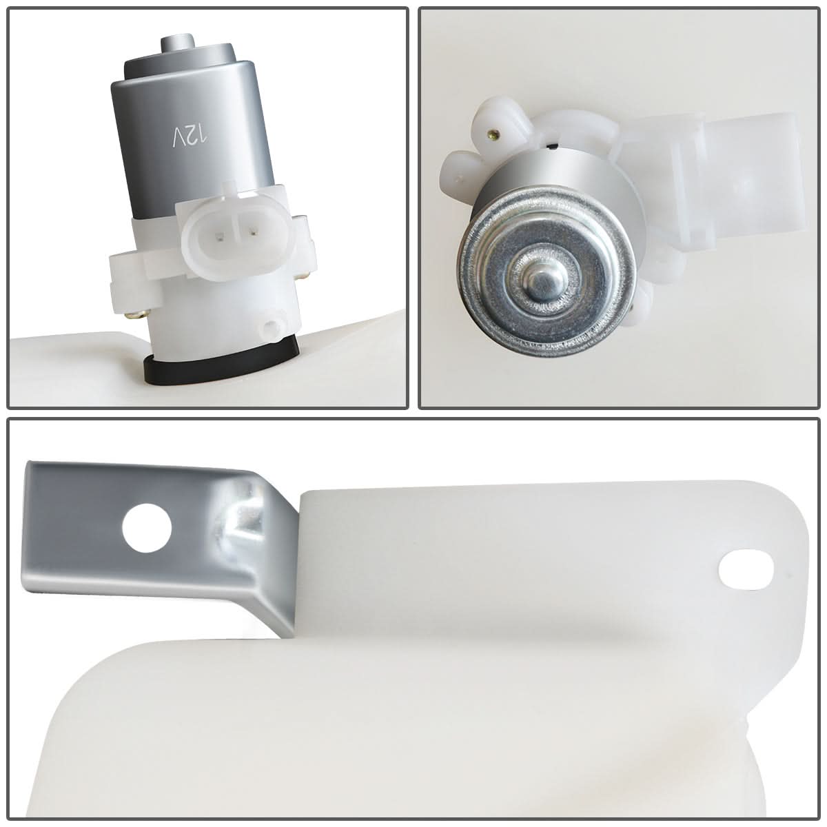 97-02 Jeep Wrangler Windshield Washer Pump - White