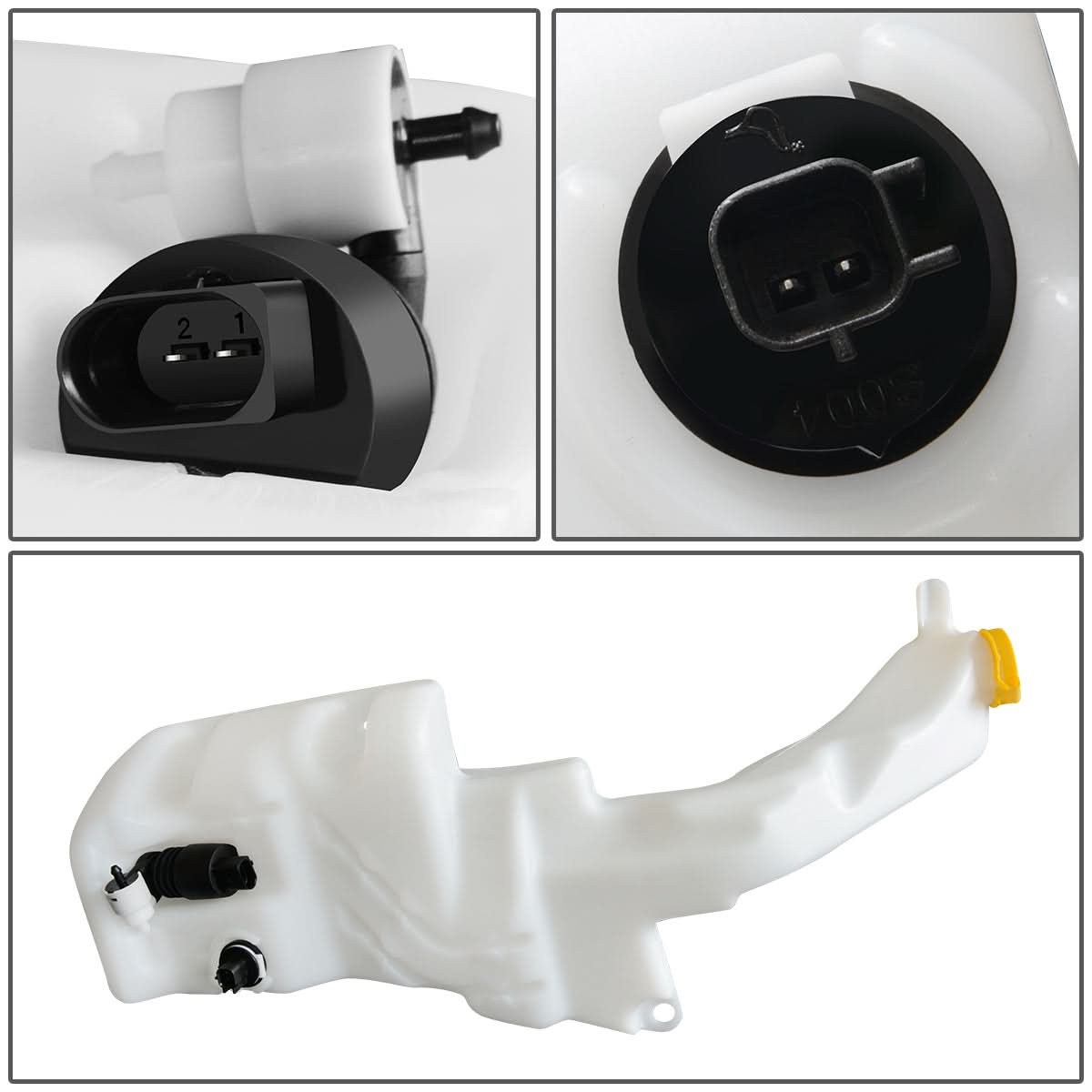 2014-2016 Jeep Cherokee Windshield Washer Pump - White