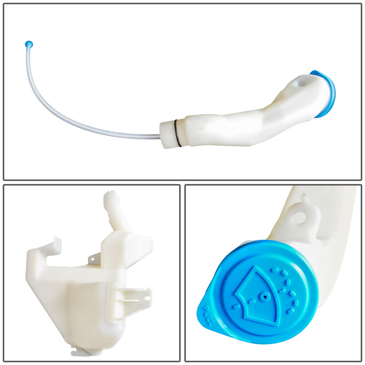 2012 Honda Civic Windshield Washer Pump - Japan Built Sedan White