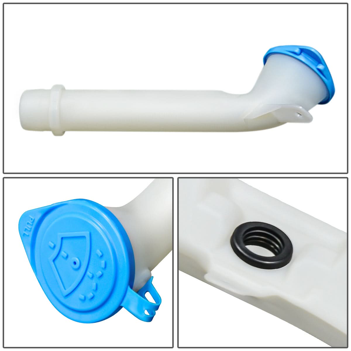 05-08 Nissan Frontier Windshield Washer Pump - White