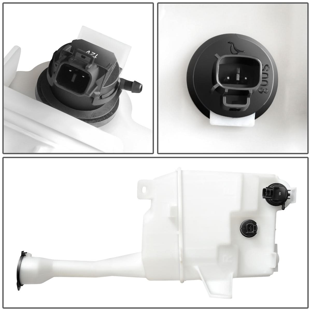 2007-2011 Toyota Camry Windshield Washer Pump - White Japan Built