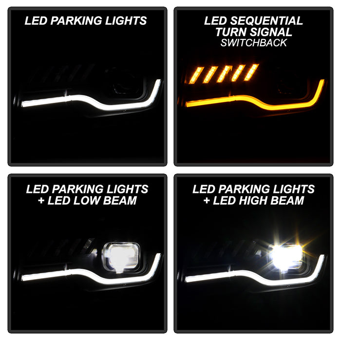 SPYDER Chevy Camaro 10-13 High-Power LED Module - Black (PRO-YD-CCAM2010AP-SEQ-BK) 5088536