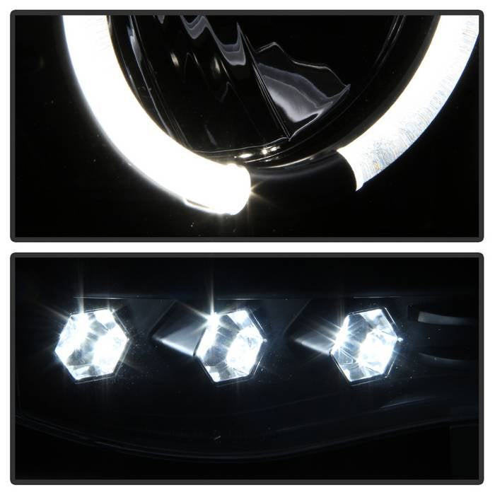 Spyder Dodge Ram 1500 02-05/Ram 2500 03-05 Projector Headlights LED Halo LED Blk PRO-YD-DR02-HL-BK 5009975