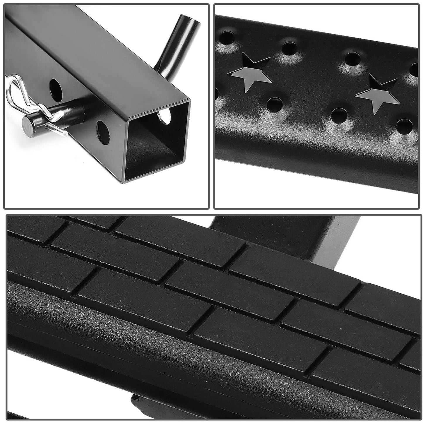 Universal 36" Trailer Hitch Step Bar - 2" Receiver Mount