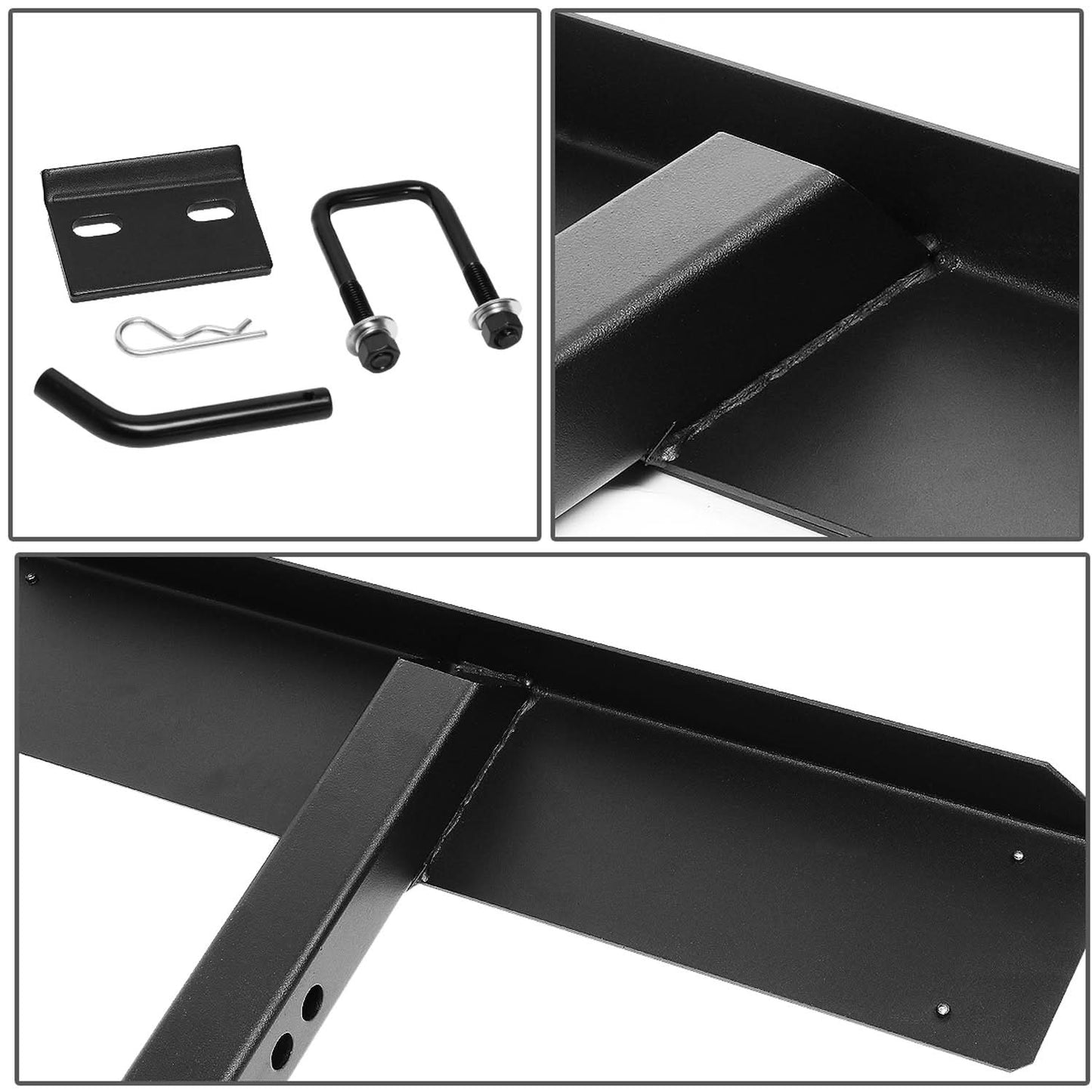 Universal Trailer Hitch Step Bar 26" x 5" - Fits 2" Receivers