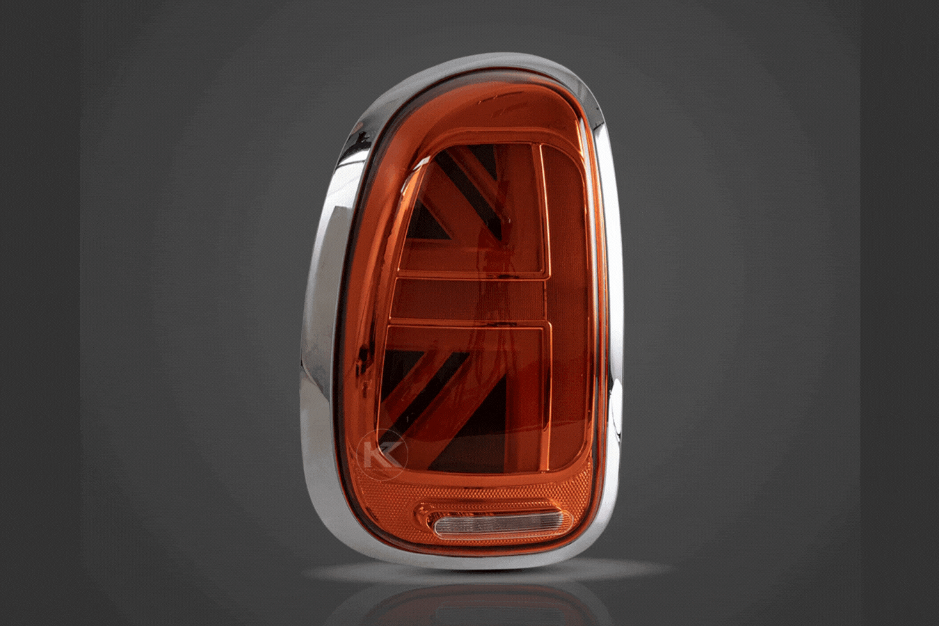 Mini Cooper - Red and Smoked - LED Tail Lights Upgrade (2010-2016)