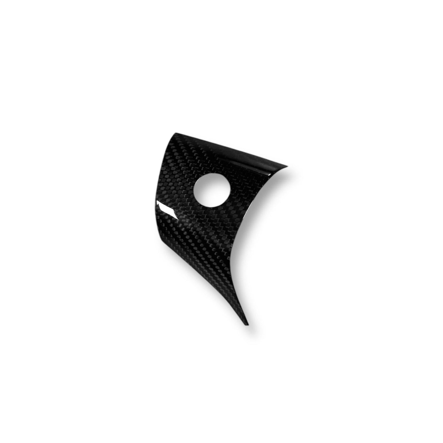 Tesla Model 3 & Y Carbon Fiber Steering Wheel Accents | Palenon Performance