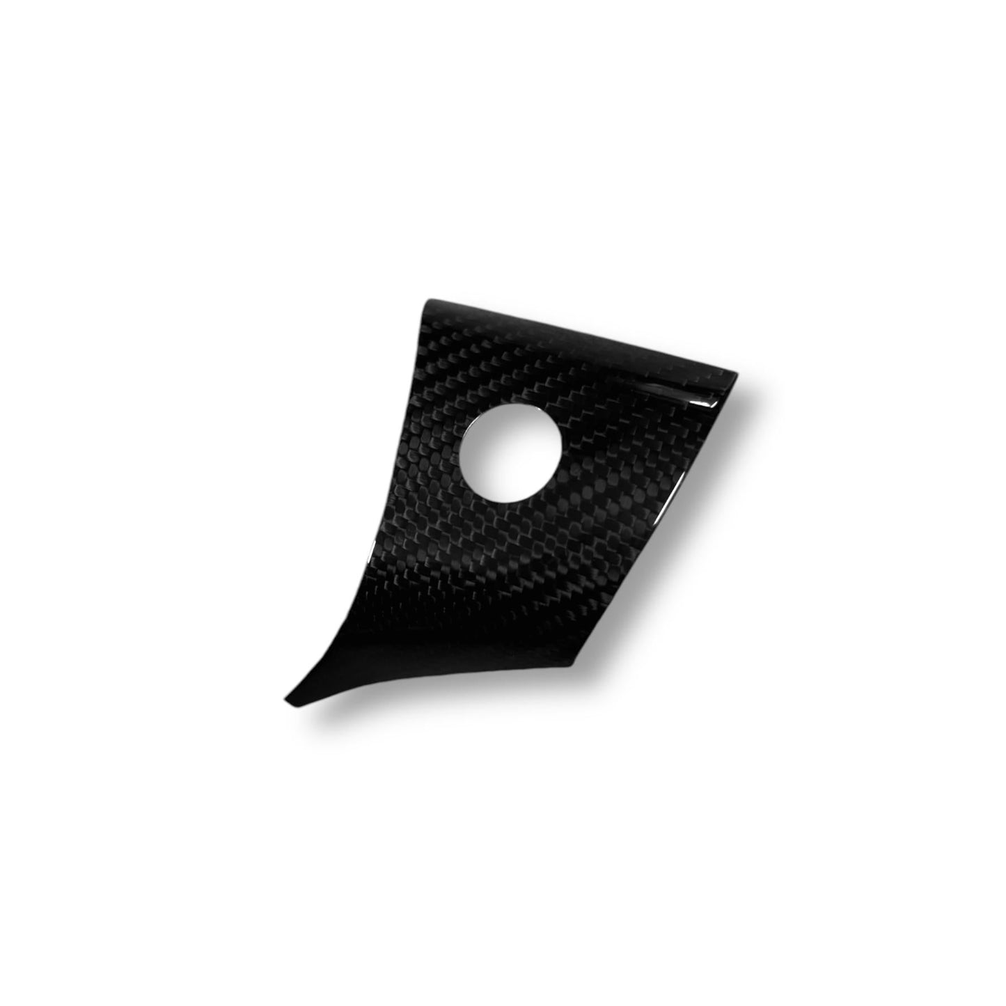 Tesla Model 3 & Y Carbon Fiber Steering Wheel Accents | Palenon Performance