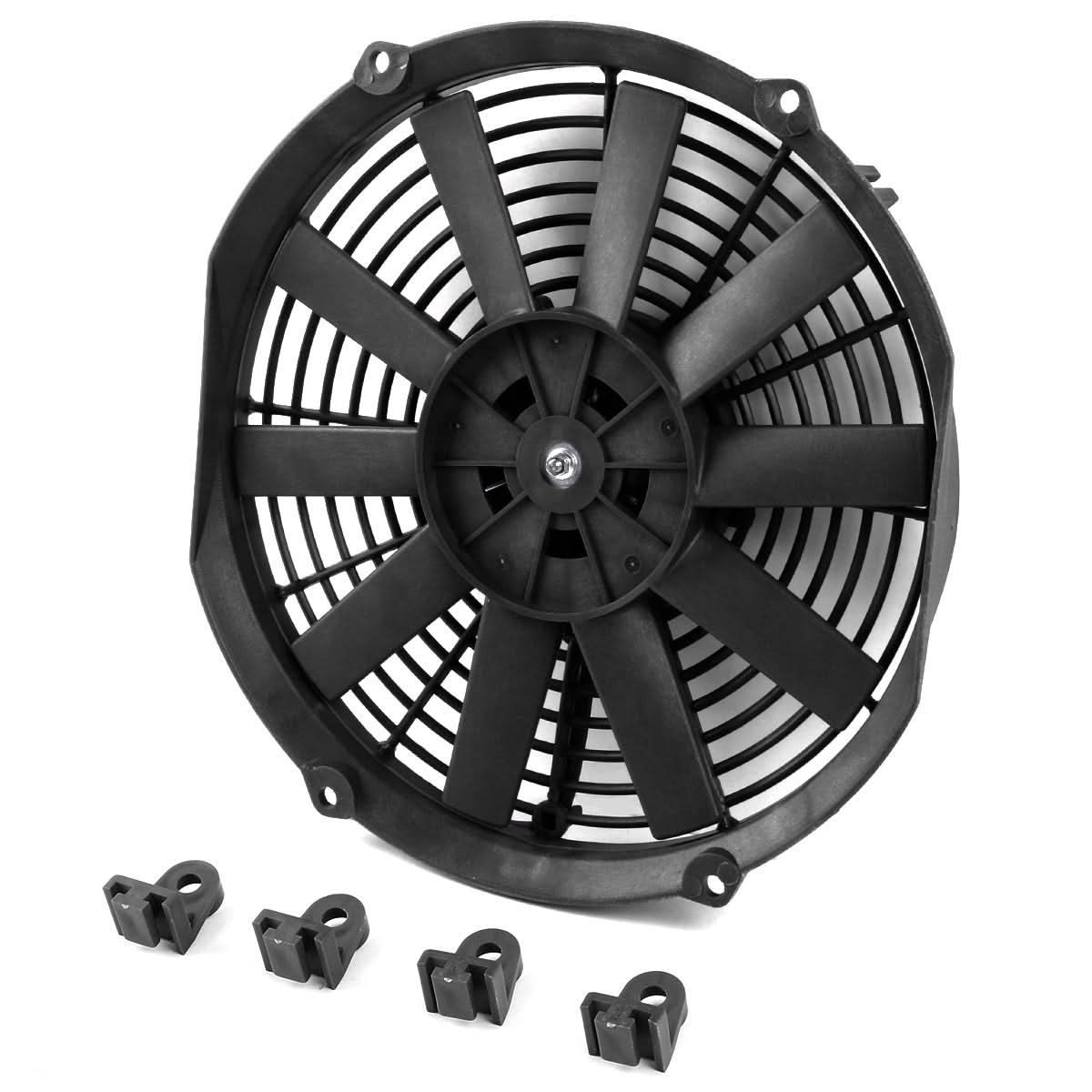 12" Black Radiator Cooling Fan