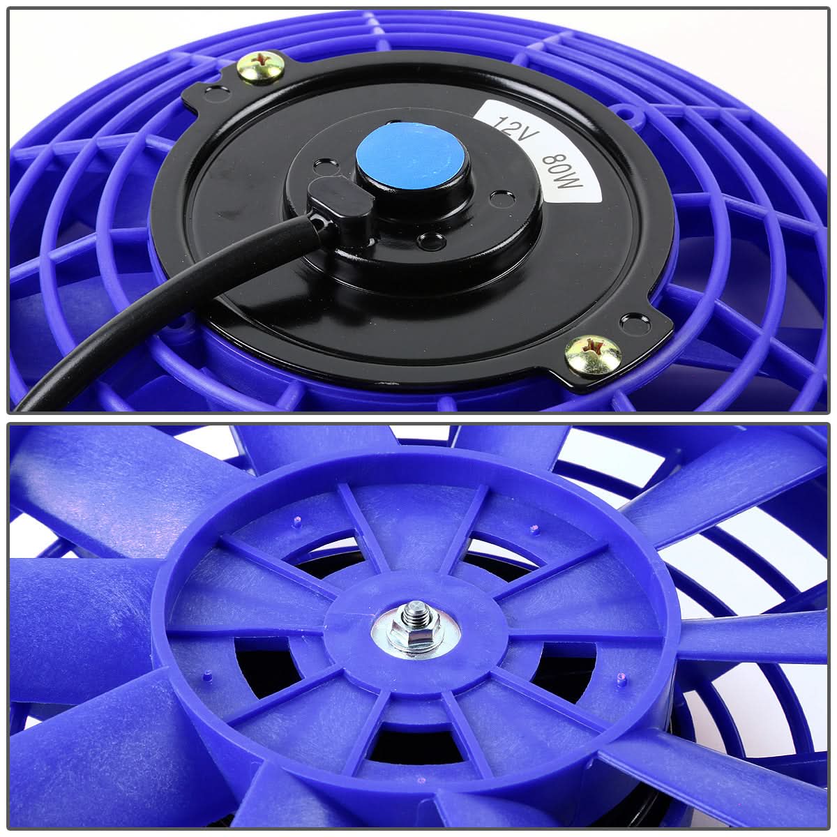 7 Inch Blue Radiator Cooling Fan