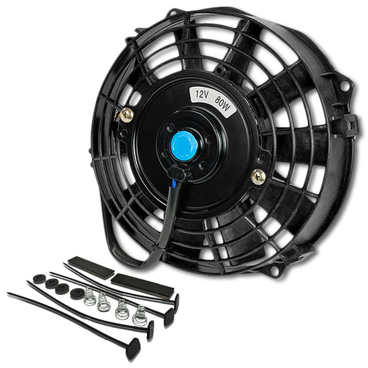 7" Black Radiator Fan