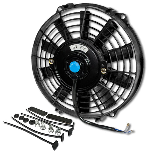 9 Inch Black Radiator Fan - Engine Cooling