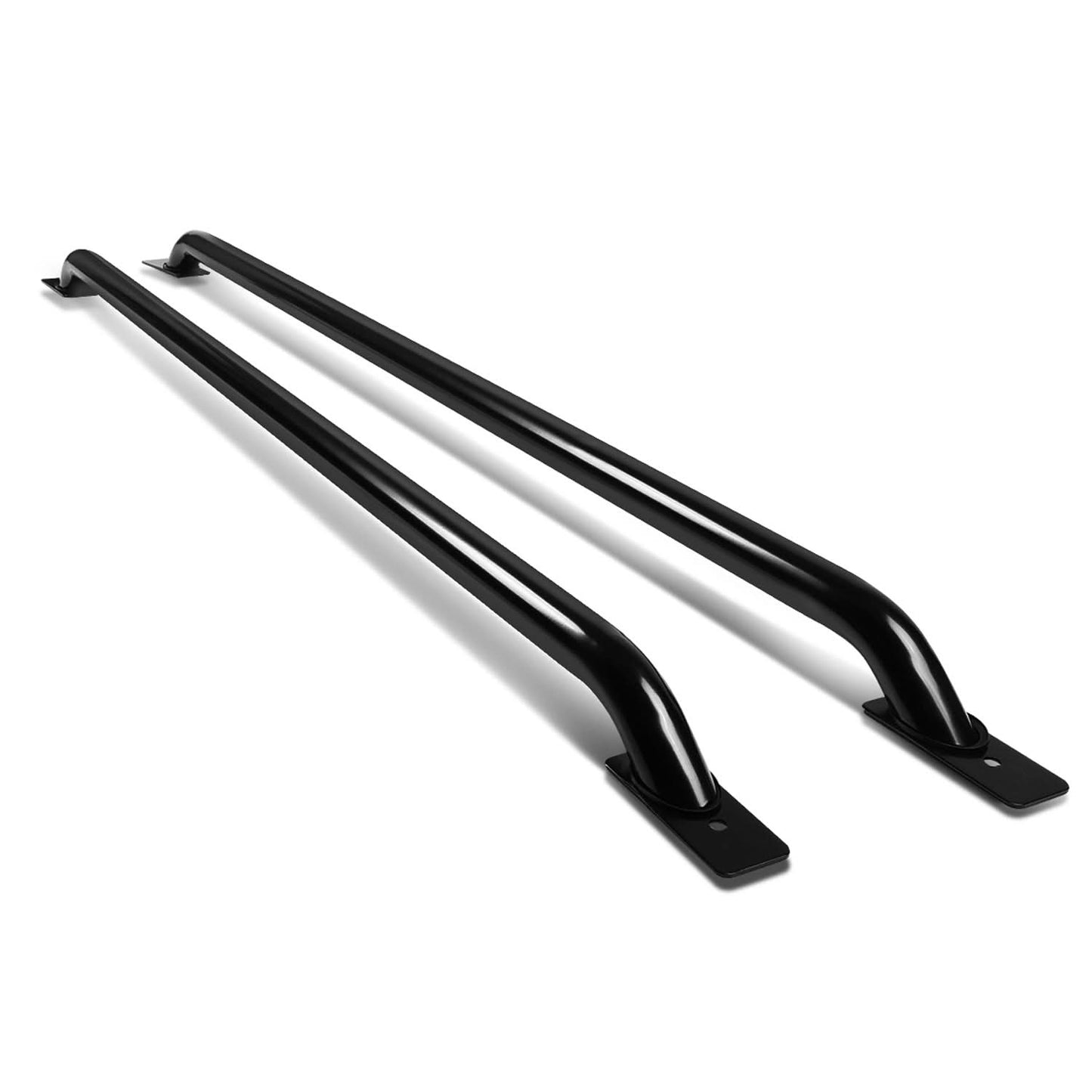 2007-2013 Chevrolet Silverado GMC Sierra 6.5ft Bed Rails Black