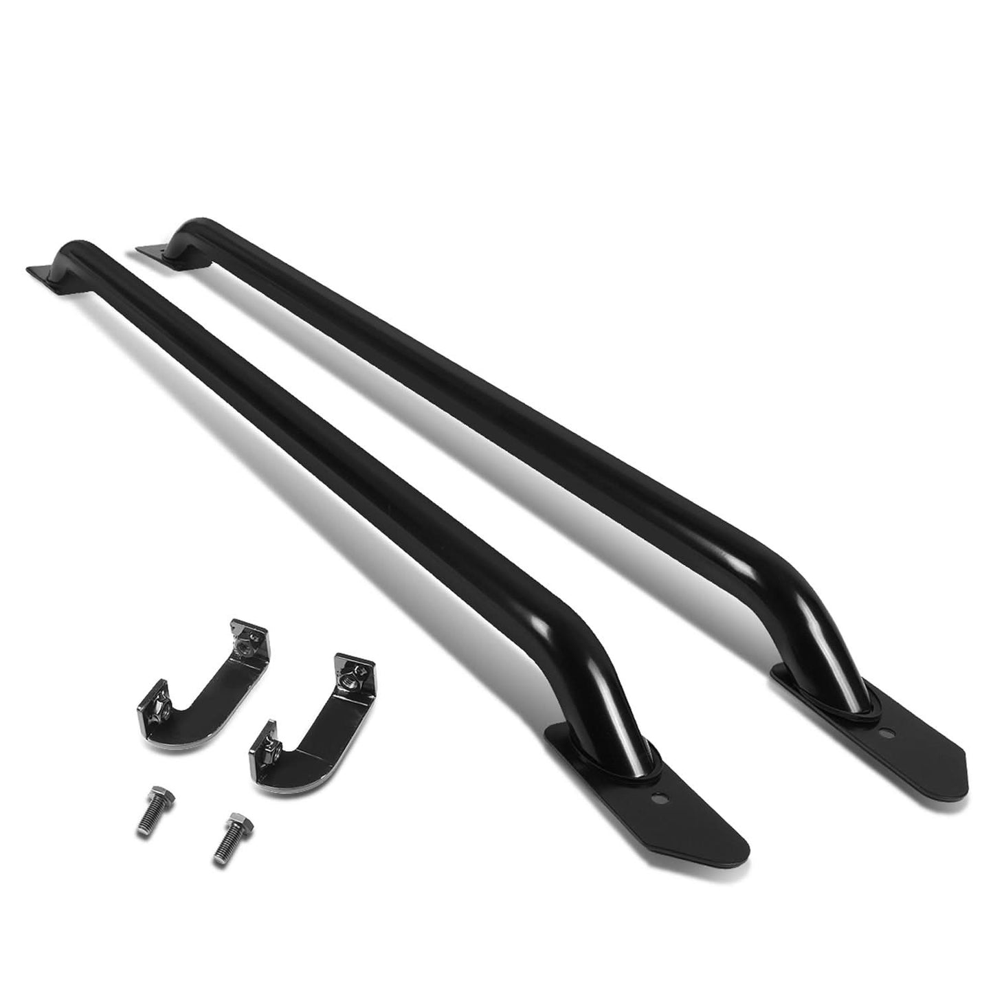 14-17 Chevrolet Silverado / GMC Sierra 8ft Bed Rails - Black