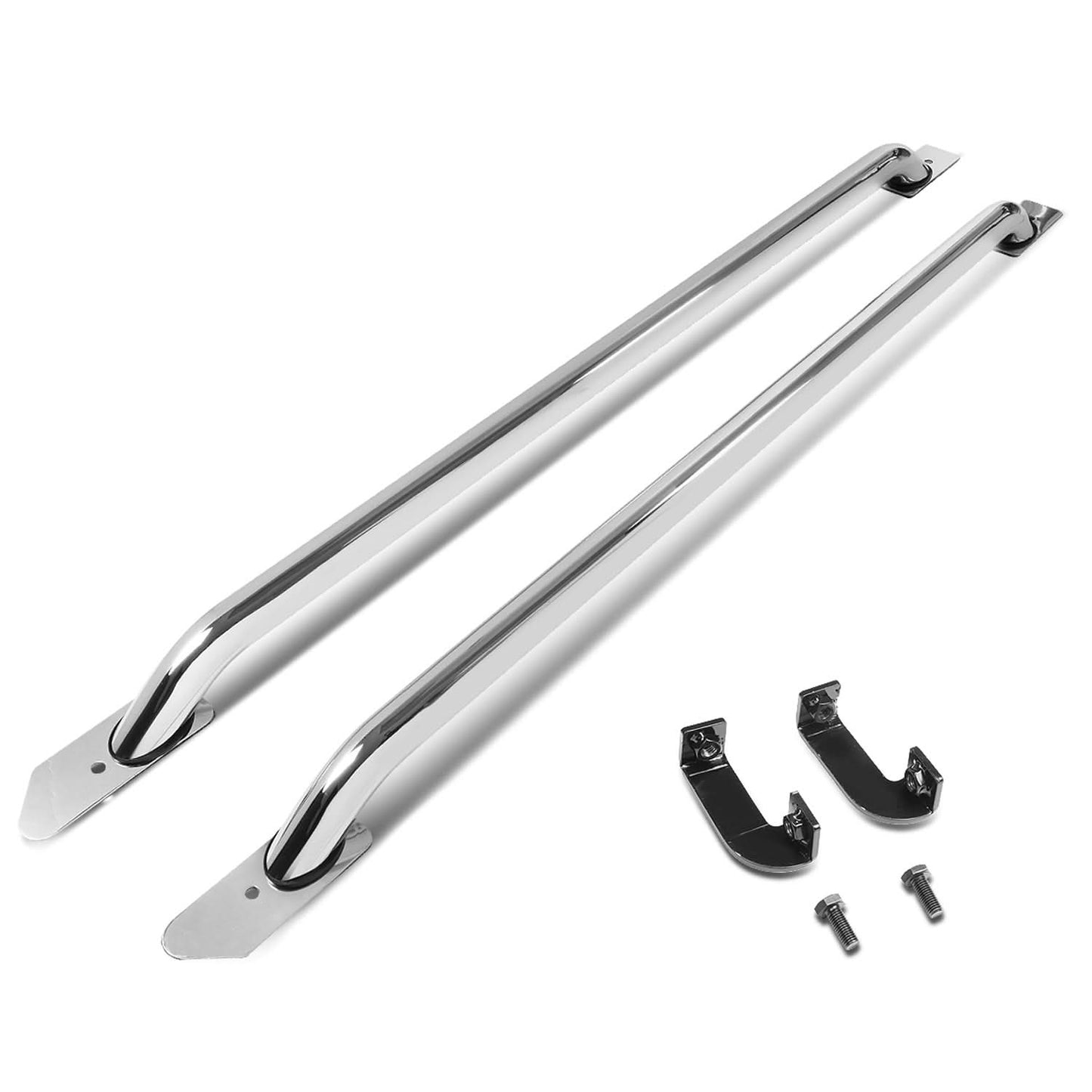 14-17 Chevrolet Silverado & GMC Sierra 8FT Bed Rails - Chrome