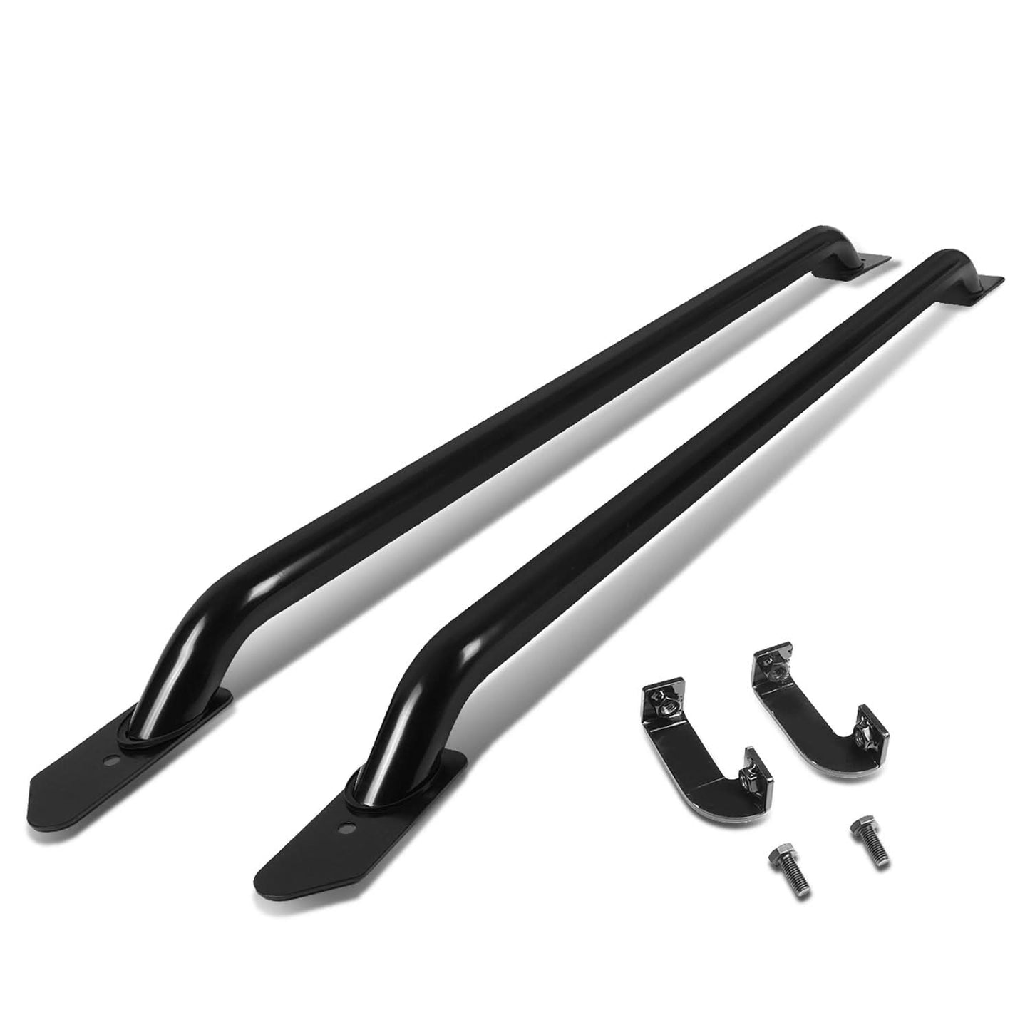 14-17 Chevy Silverado GMC Sierra 1500 2500 3500 HD 5.5ft Bed Rails Black