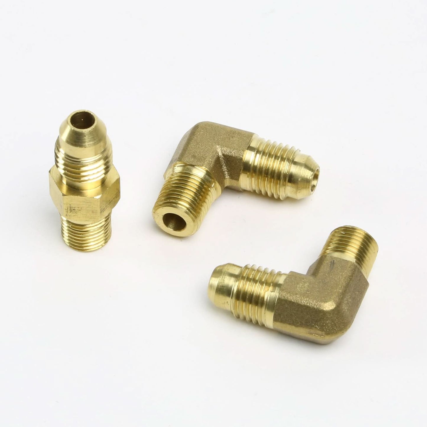 4AN Oil Feed Line Straight Fittings Both Ends
