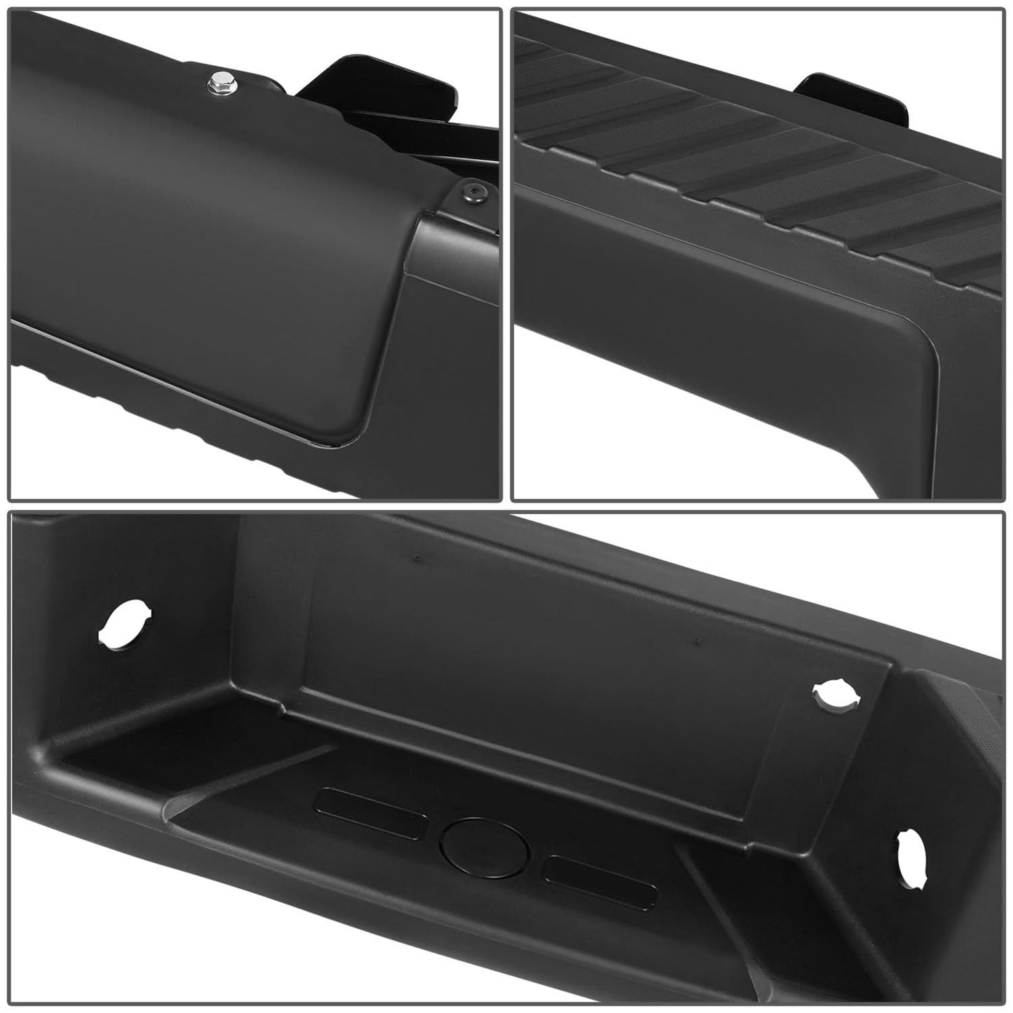 09-14 Ford F-150 Rear Bumper - Fleetside Models Black