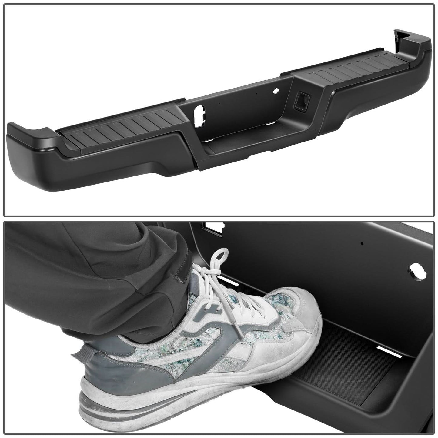 2017-2022 Ford F-250/F-350 Super Duty Rear Bumper Without Sensors