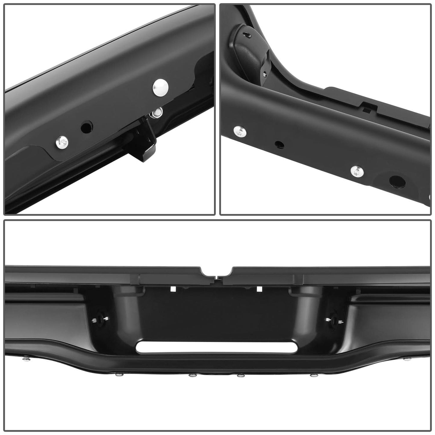 95-04 Toyota Tacoma Rear Bumper - Black