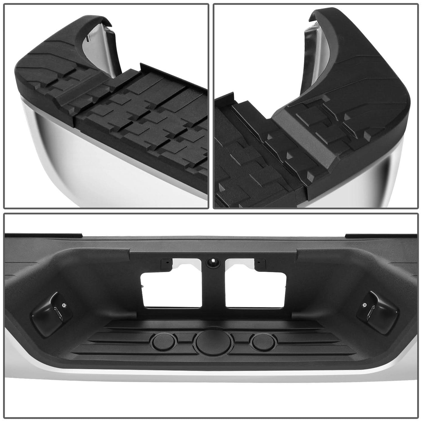 2007-2013 Toyota Tundra Chrome Rear Bumper