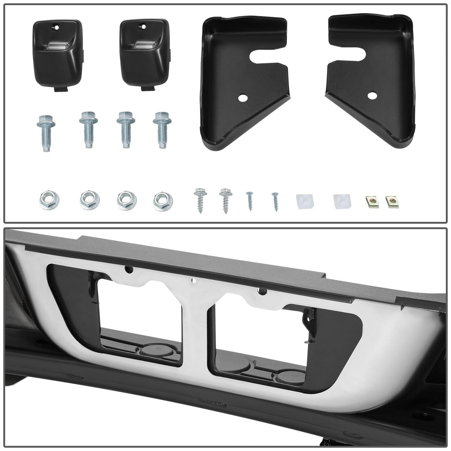 2007-2013 Toyota Tundra Chrome Rear Bumper