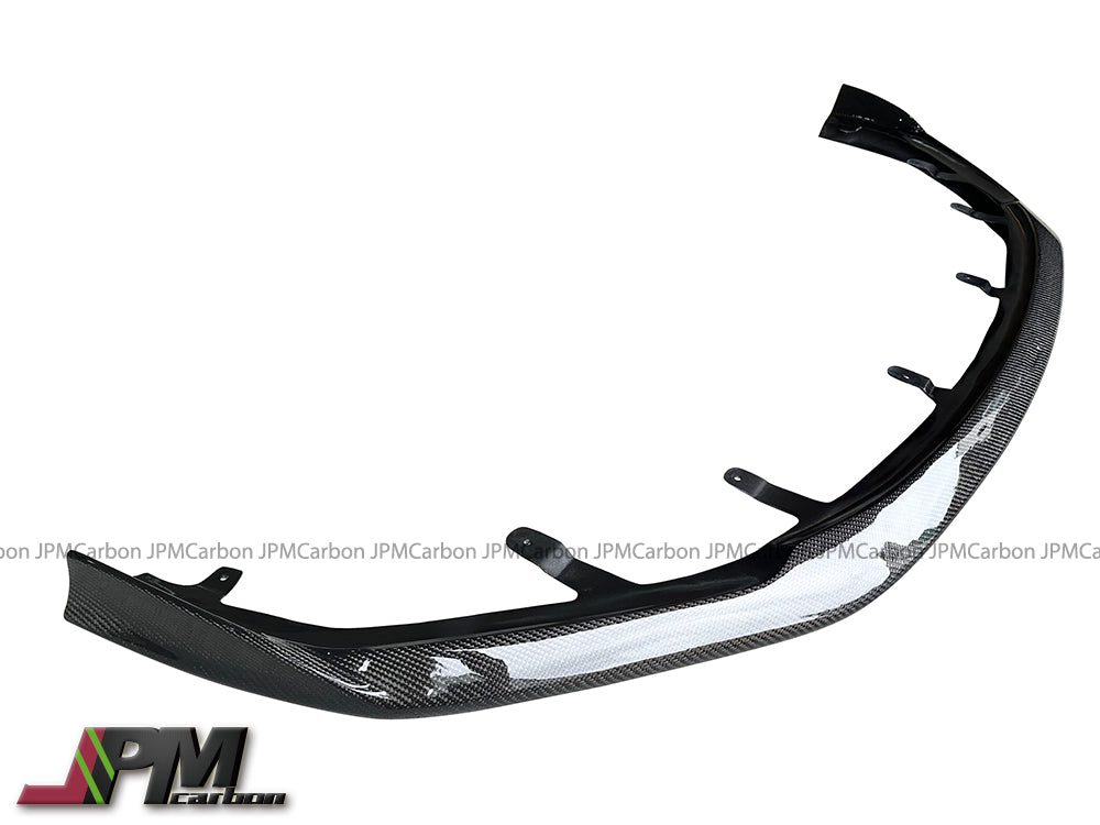 [JPMCarbon] AT Style Carbon Fiber Front Bumper Add-on Lip Fits For 2019-2025 Lexus RC with F-Sport Package Only